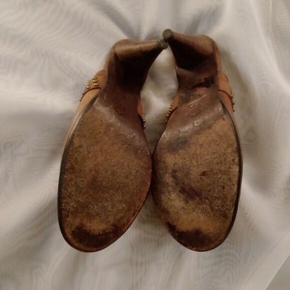 Bernardo Studded Shearling Mule Clogs - Picture 4 of 5